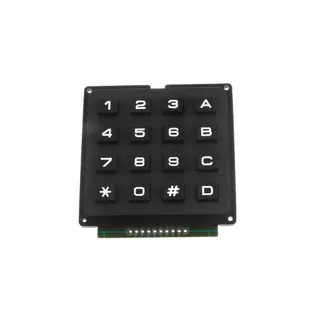4x4 Black Keypad